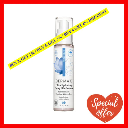 Ultra Hydrating Serum By Derma-E For Unisex - 2 Oz