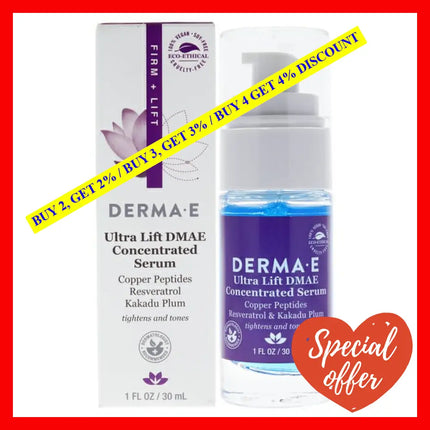 Ultra Lift Dmae Concentrated Serum By Derma-E For Unisex - 1 Oz