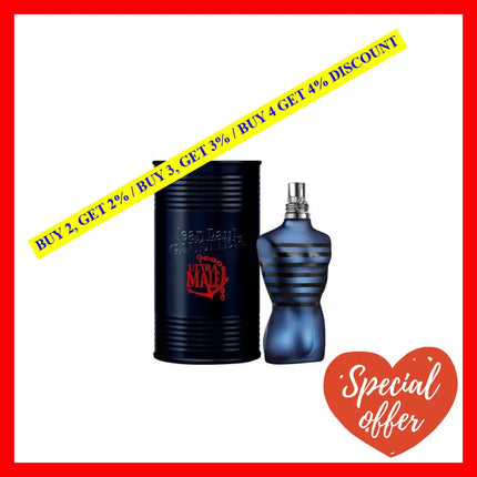 Ultra Male Intense By Jean Paul Gaultier For Men - 2.5 Oz Edt Spray