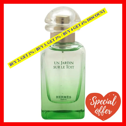 Un Jardin Sur Le Toit By Hermes For Unisex - 3.3 Oz Edt Spray (Tester)