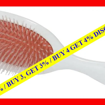 Universal Nylon Brush - Nu2 Dark Ruby By Mason Pearson For Unisex 2 Pc Hair And Cleaning