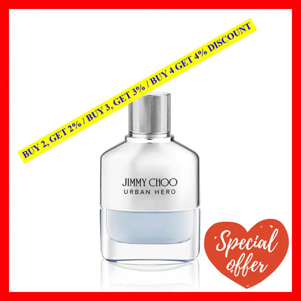 Urban Hero By Jimmy Choo For Men - 1.7 Oz Edp Spray