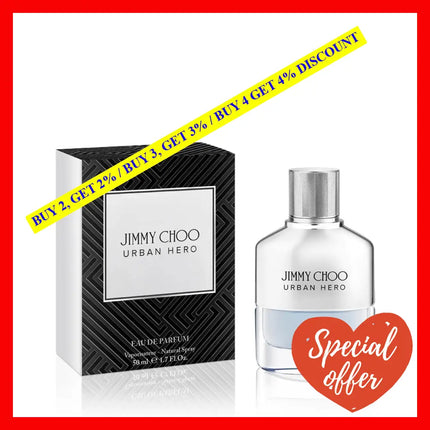 Urban Hero By Jimmy Choo For Men - 1.7 Oz Edp Spray