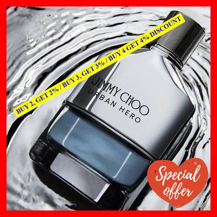 Urban Hero By Jimmy Choo For Men - 1.7 Oz Edp Spray