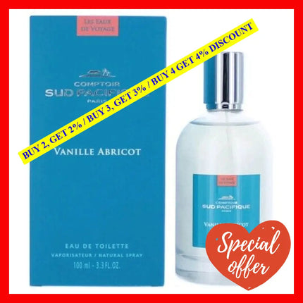 Vanille Abricot By Comptoir Sud Pacifique For Women - 3.3 Oz Edt Spray