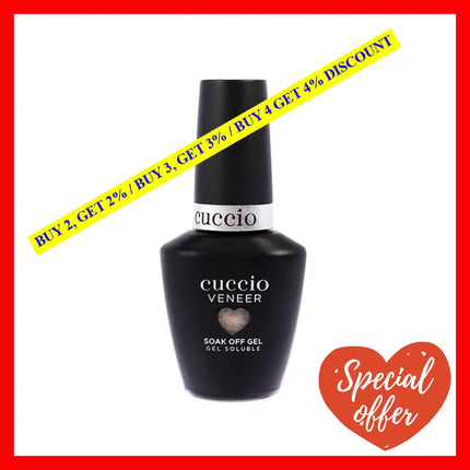 Veener Soak Off Gel - Just A Prosecco By Cuccio Colour For Women 0.44 Oz Nail Polish