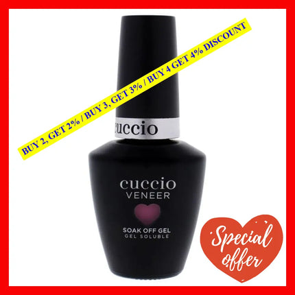 Veener Soak Off Gel - Kyoto Cherry Blossom By Cuccio Colour For Women 0.44 Oz Nail Polish