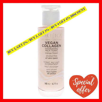 Vegan Collagen Hydrating Milk Tonic By Pacifica For Unisex - 4.7 Oz