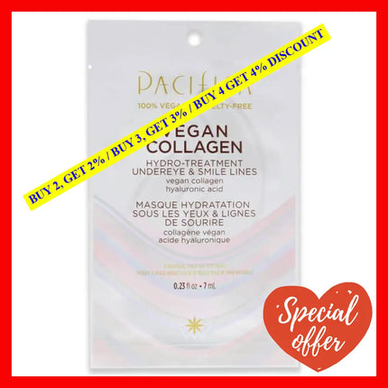 Vegan Collagen Hydro-Treatment Undereye And Smile Lines By Pacifica For Unisex - 0.23 Oz Treatment