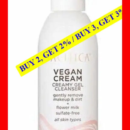 Vegan Cream Creamy Gel Cleanser By Pacifica For Unisex - 4.7 Oz