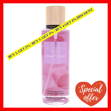 Velvet Petals By Victorias Secret For Women - 8.4 Oz Fragrance Mist