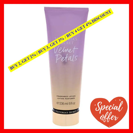 Velvet Petals Fragrance Lotion By Victorias Secret For Women - 8 Oz Body