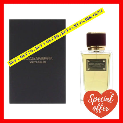 Velvet Sublime By Dolce And Gabbana For Women - 5 Oz Edp Spray