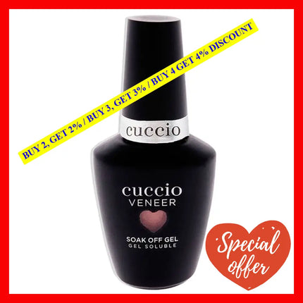 Veneer Soak Off Gel - Caramel Kisses By Cuccio Colour For Women 0.44 Oz Nail Polish