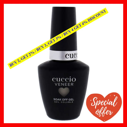 Veneer Soak Off Gel - Hair Toss By Cuccio Colour For Women 0.44 Oz Nail Polish