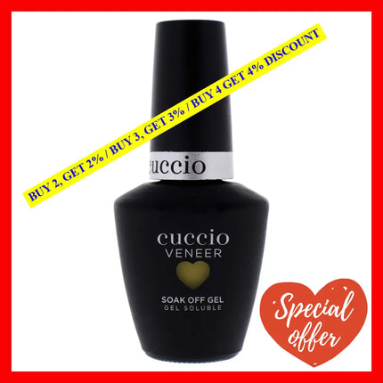 Veneer Soak Off Gel Nail Polish - Seriously Celsius By Cuccio Colour For Women 0.44 Oz