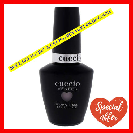 Veneer Soak Off Gel Nail Polish - Take Your Breath Away By Cuccio Colour For Women 0.44 Oz