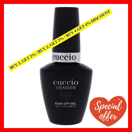 Veneer Soak Off Gel Nail Polish - Weave Me Alone By Cuccio Colour For Women 0.44 Oz