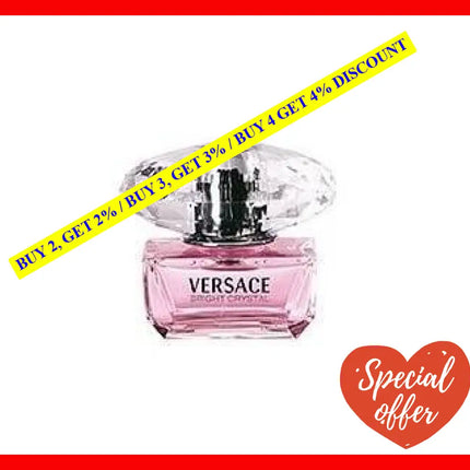 Versace Bright Crystal Eau De Toilette Women Gift Set