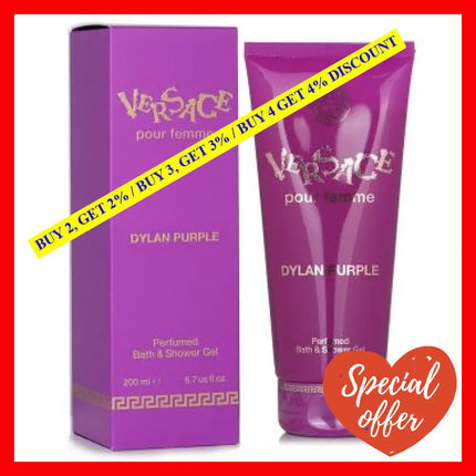 Versace Dylan Purple 6.7 Perfumed Bath & Shower Gel