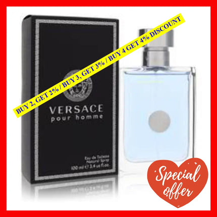 Versace Pour Homme By For Men - 1 Oz Edt Spray