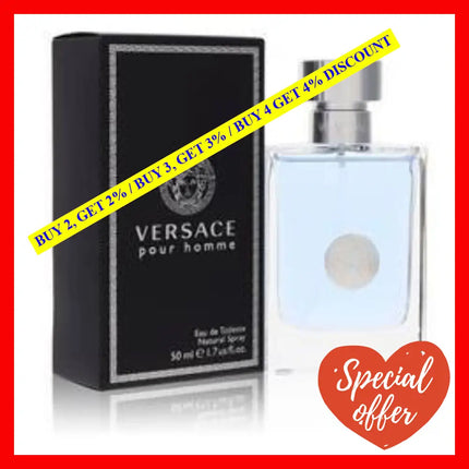 Versace Pour Homme By For Men - 1 Oz Edt Spray