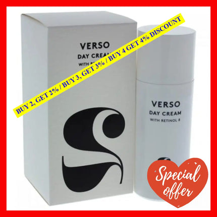 Verso Skincare Day Cream With Retinol By For Women - 1.7 Oz