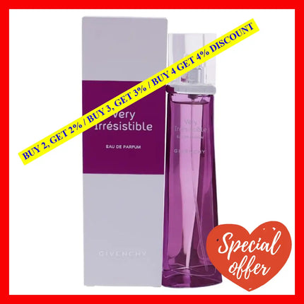 Very Irresistible By Givenchy For Women - 2.5 Oz Edp Spray