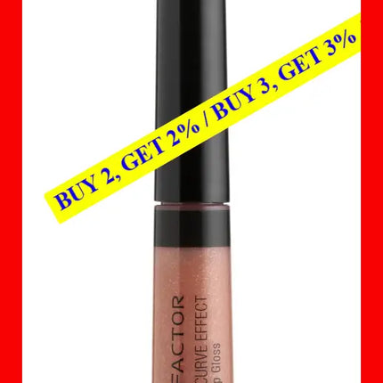 Vibrant Curve Effect Lip Gloss - 09 Sophisticated By Max Factor For Women 0.21 Oz