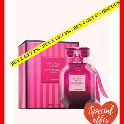 Victoria Secret Bombshell Passion Edp Spray 100 Ml - 667552691171