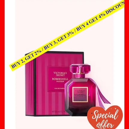 Victoria Secret Bombshell Passion Edp Spray 50 Ml - 667552691164