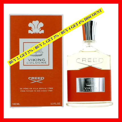 Viking Cologne By Creed 3.3 Oz Eau De Parfum Spray For Men