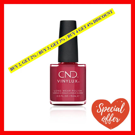 Vinylux Nail Polish - 288 Kiss Of Fire By Cnd For Women 0.5 Oz