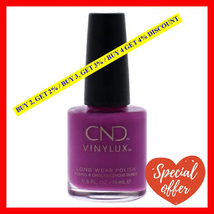 Vinylux Nail Polish - 312 Psychedelic By Cnd For Women 0.5 Oz