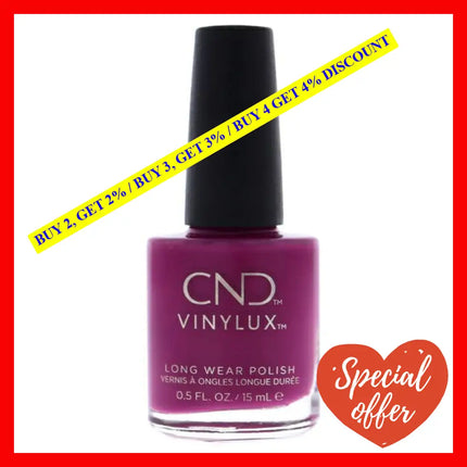 Vinylux Nail Polish - 323 Secret Diary By Cnd For Women 0.5 Oz