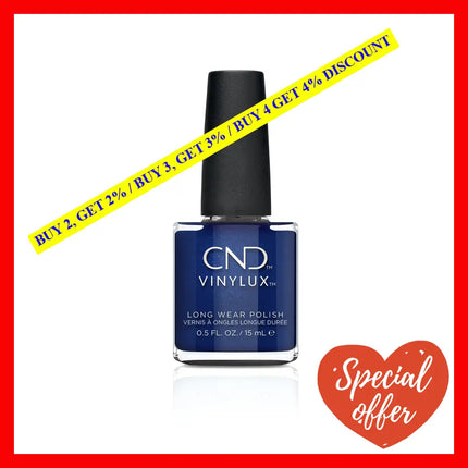 Vinylux Nail Polish - 332 Sassy Sapphire By Cnd For Women 0.5 Oz