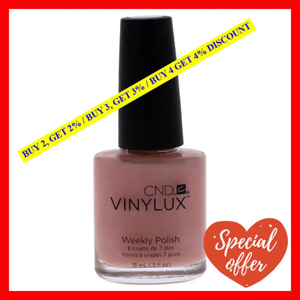 Vinylux Weekly Polish - 103 Beau By Cnd For Women 0.5 Oz Nail