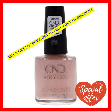 Vinylux Weekly Polish - 118 Grapefruit Sparkle By Cnd For Women 0.5 Oz Nail