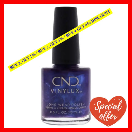 Vinylux Weekly Polish - 138 Purple By Cnd For Women 0.5 Oz Nail