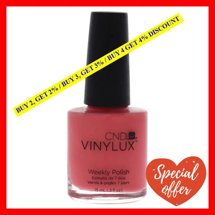 Vinylux Weekly Polish - 154 Tropix By Cnd For Women 0.5 Oz Nail