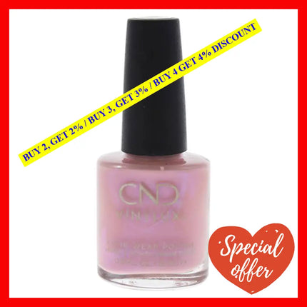 Vinylux Weekly Polish - 182 Blush Teddy By Cnd For Women 0.5 Oz Nail