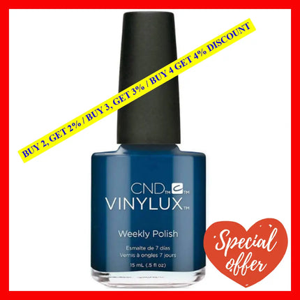 Vinylux Weekly Polish - 257 Winter Night By Cnd For Women 0.5 Oz Nail