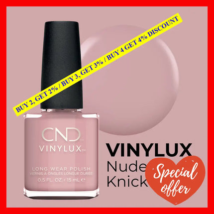 Vinylux Weekly Polish - 263 Nude Knickers By Cnd For Women 0.5 Oz Nail