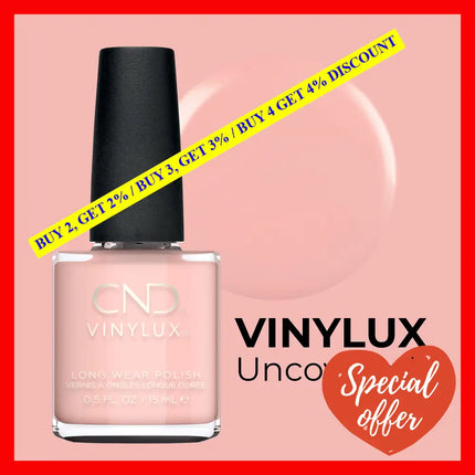 Vinylux Weekly Polish - 267 Uncovered By Cnd For Women 0.5 Oz Nail