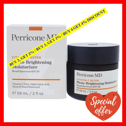 Vitamin C Ester Photo-Brightening Moisturizer Spf 30 By Perricone Md For Unisex - 2 Oz