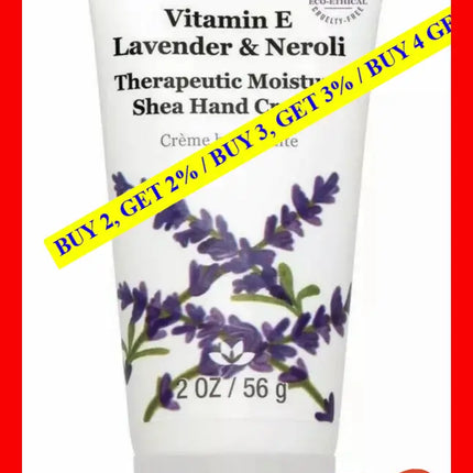 Vitamin E Skin Smoothing Shea Hand Cream - Lavender And Neroli By Derma-E For Unisex 2 Oz