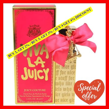 Viva La Juicy By Couture For Women - 1 Oz Edp Spray