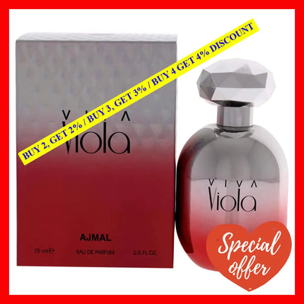 Viva Viola By Ajmal For Women - 2.5 Oz Edp Spray