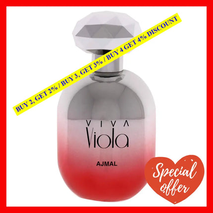 Viva Viola By Ajmal For Women - 2.5 Oz Edp Spray