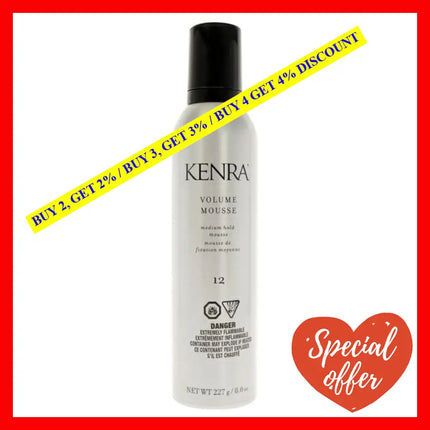 Volume Mousse - 12 By Kenra For Unisex 8 Oz